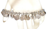 Sterling Silver Coin Charm Bracelet Vintage - The Jewelry Lady's Store