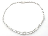 Sterling Silver Cubic Zirconia Necklace