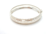 Sterling Silver Flexible Bangle Bracelet Italian - The Jewelry Lady's Store