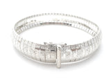 Sterling Silver Flexible Bangle Bracelet Italian - The Jewelry Lady's Store