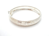 Sterling Silver Flexible Bangle Bracelet Italian - The Jewelry Lady's Store