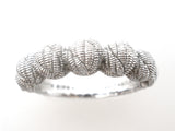 Sterling Silver Ring by Judith Ripka Size 8