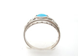 Sterling Silver Turquoise Ring Size 8 Shube's - The Jewelry Lady's Store