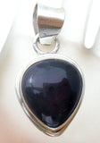 Sterling Silver Black Onyx Necklace Pendant - The Jewelry Lady's Store