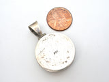 Sterling Silver Black Onyx Pendant Slide Vintage - The Jewelry Lady's Store