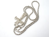 Sterling Silver Cross Crucifix Necklace 925 - The Jewelry Lady's Store