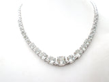 Sterling Silver Cubic Zirconia Necklace