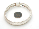 Sterling Silver Flexible Bangle Bracelet Italian - The Jewelry Lady's Store