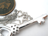 Sterling Silver Key Pendant Necklace 18" - The Jewelry Lady's Store