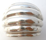 Substantial Dome Ring Sterling Silver Size 7