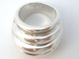 Substantial Dome Ring Sterling Silver Size 7