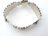 Taxco Panel Bracelet Sterling Silver Vintage