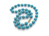 Turquoise & 14K Gold Bead Jewelry Set - The Jewelry Lady's Store