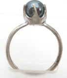 Uncas Hematite Ring Sterling Silver Size 7 - The Jewelry Lady's Store