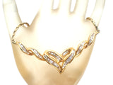 Vermeil 925 Cubic Zirconia Necklace - The Jewelry Lady's Store