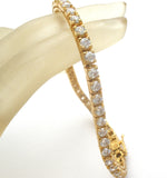 Vermeil 925 Cubic Zirconia Tennis Bracelet - The Jewelry Lady's Store