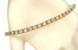 Vermeil 925 Cubic Zirconia Tennis Bracelet - The Jewelry Lady's Store