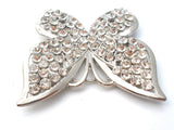 Vintage Butterfly Rhinestone Brooch Pin - The Jewelry Lady's Store