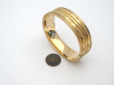 Vintage 10K Gold Filled Bangle Bracelet