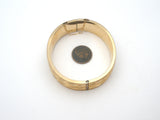 Vintage 10K Gold Filled Bangle Bracelet