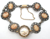 Vintage Wells Sterling Silver 10K G.F. Bracelet Watch - The Jewelry Lady's Store