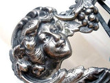 Sterling Silver Lady Buckle Art Nouveau - The Jewelry Lady's Store