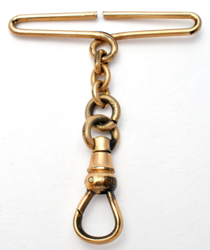 Antique Watch Chain Holder Gold Filled Jewelry - The Jewelry Lady's Store