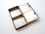 Ari D Norman Sterling Silver Pill Box Vintage - The Jewelry Lady's Store