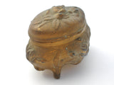 Art Nouveau Small Gold Jewelry Casket Box - The Jewelry Lady's Store