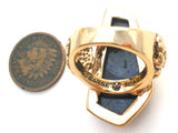 Barse Bronze Lapis Lazuli Ring Size 6 - The Jewelry Lady's Store