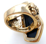 Barse Bronze Lapis Lazuli Ring Size 6 - The Jewelry Lady's Store