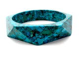 Blue & Green Turquoise Bangle Bracelet - The Jewelry Lady's Store