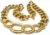 Chunky Napier Link Chain Necklace Vintage - The Jewelry Lady's Store