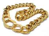 Chunky Napier Link Chain Necklace Vintage - The Jewelry Lady's Store