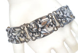 Danecraft Sterling Silver Leaf Bracelet Vintage - The Jewelry Lady's Store