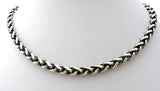 David Yurman Necklace 14K Gold Sterling Silver Wheat Chain - The Jewelry Lady's Store