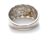 Diamond Cut Dome Ring Sterling Silver 6 - The Jewelry Lady's Store