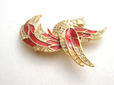 Giorgio Bird Of Paradise Brooch Pin Vintage - The Jewelry Lady's Store