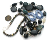 Jay King Multi Color Gemstone Bead & Pearl Necklace - The Jewelry Lady's Store