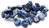 Lapis Lazuli Nugget Bead Necklace 18" - The Jewelry Lady's Store