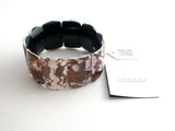 Lee Sands Wide Shell Bracelet - The Jewelry Lady's Store