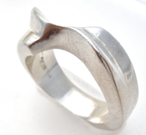 Mexican Sterling Silver Ring Size 6