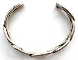 Mexican Sterling Silver Cuff Bracelet Vintage - The Jewelry Lady's Store