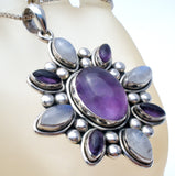 Nicky Butler Amethyst & Moonstone Necklace - The Jewelry Lady's Store