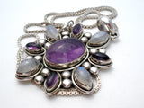 Nicky Butler Amethyst & Moonstone Necklace - The Jewelry Lady's Store