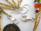 Orange & Green Crystal Bead Jewelry Set - The Jewelry Lady's Store