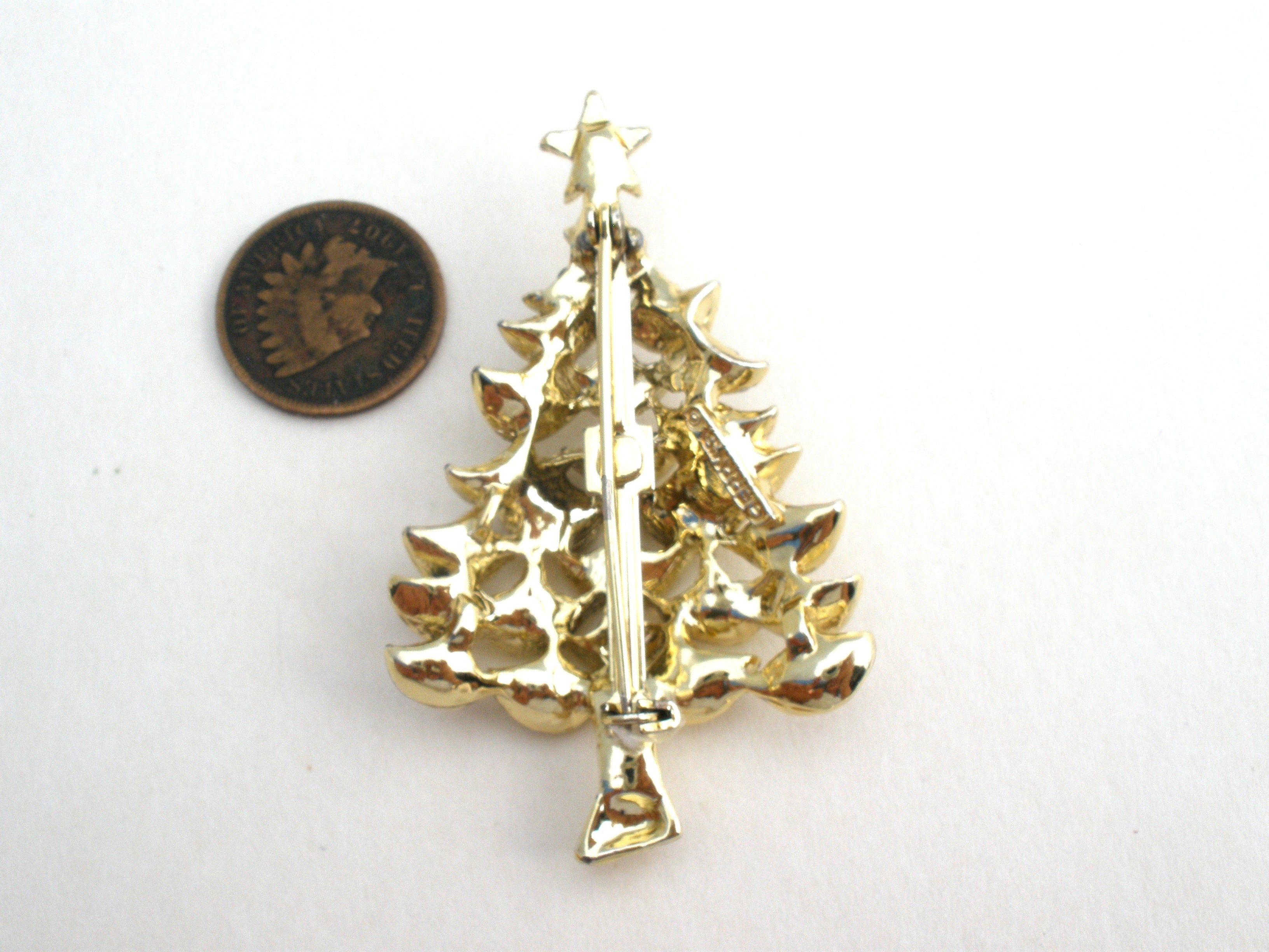 Christmas Tree Pins Lot of 3 Vintage Brooches – The Jewelry Lady's