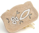Pearl Beaded Clutch Purse Bag by Debbie Vintage - The Jewelry Lady's Store