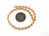 Ruby & Diamond Bracelet 10K Gold Vintage - The Jewelry Lady's Store