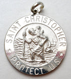 Saint Christopher Charm Medal Italian - The Jewelry Lady's Store